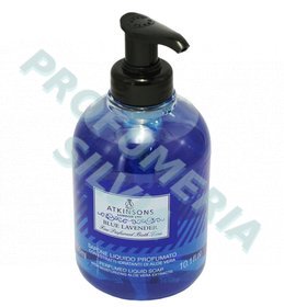 Jabón líquido azul lavanda perfumada