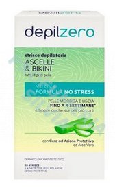 DEPILZERO Strisce Depilatorie Ascelle&Bikini