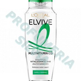 ELVIVE Multivitaminico Shampoo Vitalizzante 2in1
