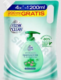 FRESH&CLEAN Sapone Liquido Igienizzante ECORICARICA