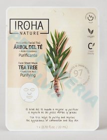IROHA NATURE Tea Tree Purifying Face Sheet Mask MT-IN/26