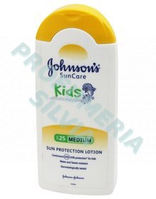 Johnsons Kids Lotion SPF 25 Medium