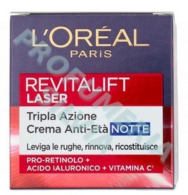 Revitalift Laser Tripla Azione Crema Anti-Età NOTTE