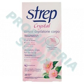 STREP Crystal Strisce Depilatorie Corpo