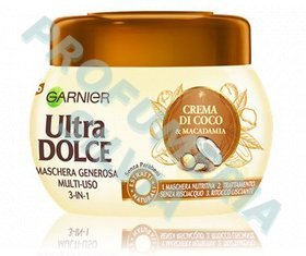 ULTRA DOLCE Crema di Cocco & Macadamia Maschera Generosa Multi-Uso 3in1