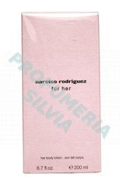 Narciso Rodriguez For Her latte corpo 200ml 